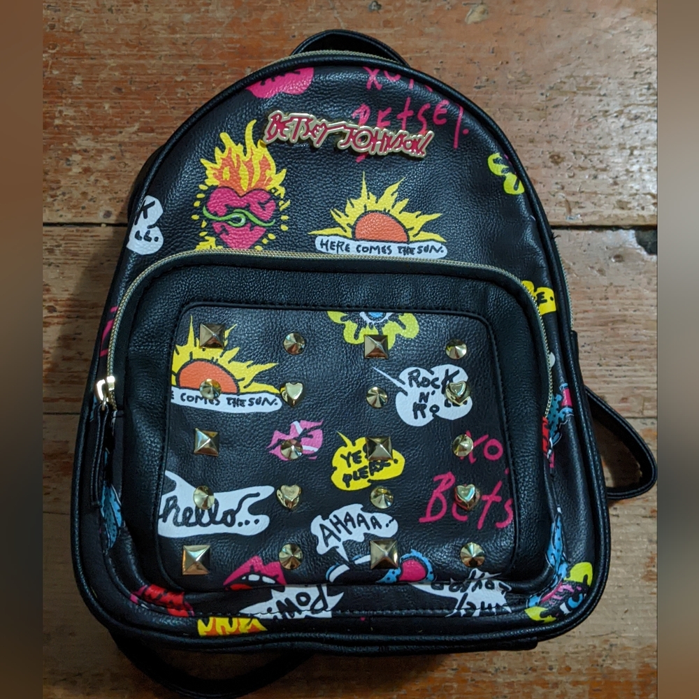Betsy Johnson mini backpack